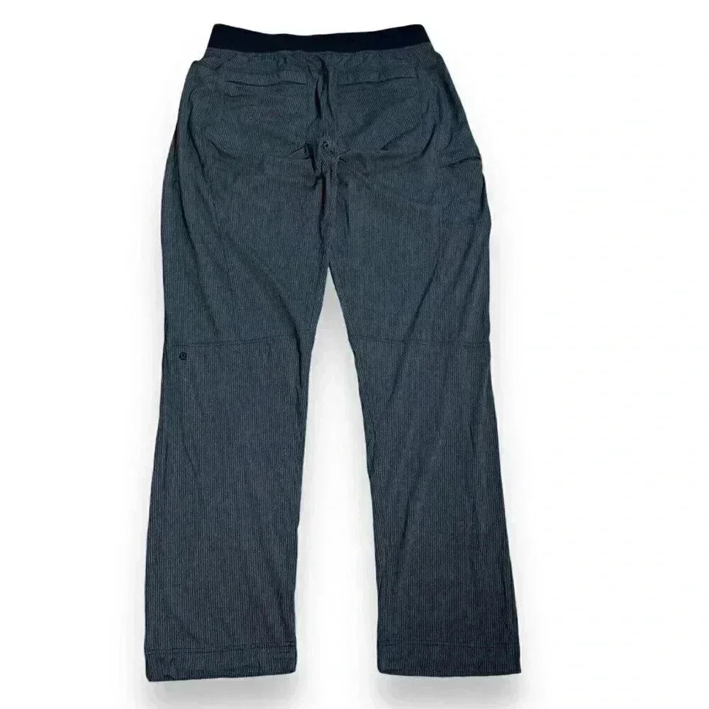 Lululemon Pants Mens L Gray Sweatpants Drawstring Cargo Workout Hiking Gym Gray - Picture 2 of 7